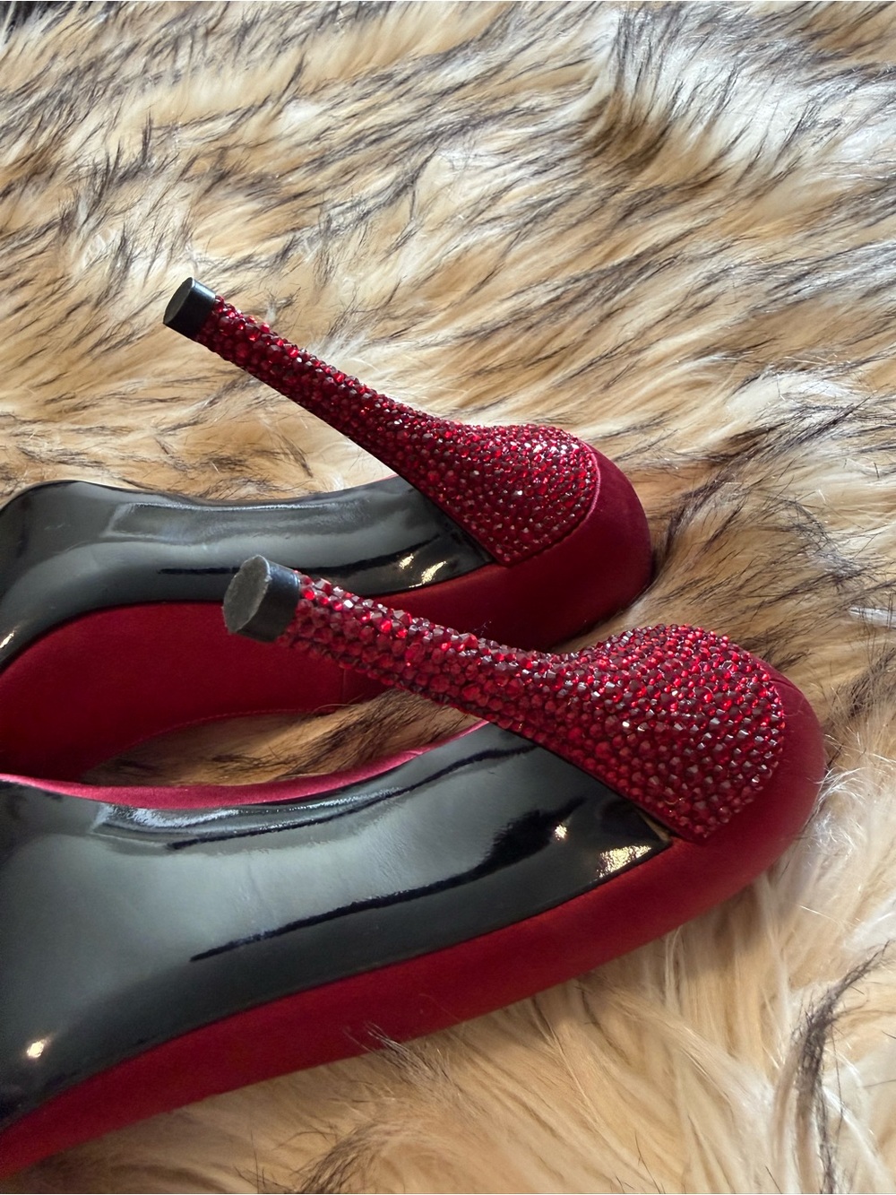 Stuart Weitzman Ruby and Silk heels pointed toe - Picture 5 of 11